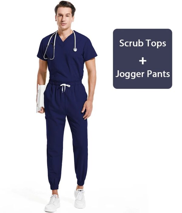 Men’s Navi Blue Medical Scrub